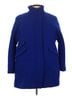 J.Crew Blue J.Crew Wool Coat Size 24 - photo 1