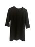 Alice + Olivia Solid Black Cocktail Dress Size 4 - photo 1