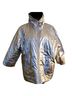 Chico's 100% Polyester Blue Silver Jacket Size 16 - photo 1
