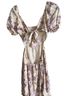 Sage Floral Multi Color Casual Dress Size S - photo 2