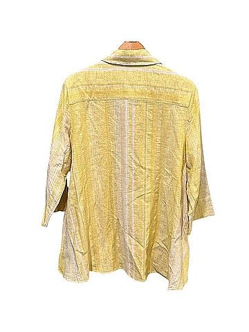 Soft Surroundings Livienne 3/4 Sleeve Button-Down Shirt (view 2)