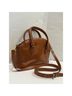 Coach 100% Leather Brown Tan Satchel One size - photo 5