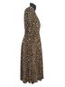 Torrid Animal Print Black Brown Tan Cocktail Dress Size 0 - photo 2