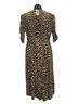 Torrid Animal Print Black Brown Tan Cocktail Dress Size 0 - photo 4