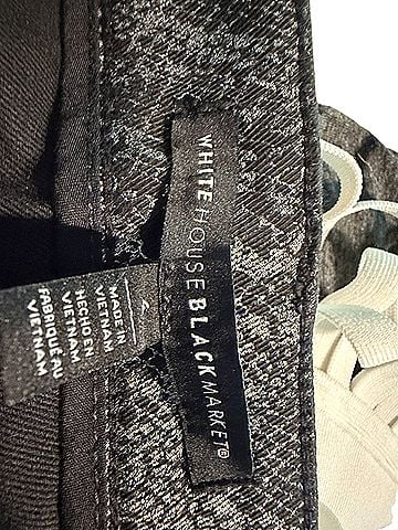 White House Black Market Denim Skirt (view 2)
