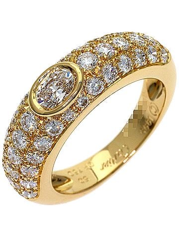 Cartier Cartier Mimi Diamond Ring, 18K Yellow Gold, Women's. (view 2)