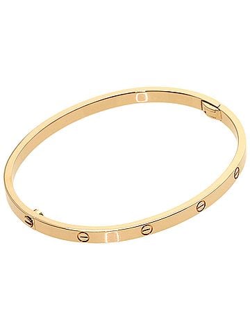 Cartier Cartier Love Bracelet SM #17 (Driver not included) 18K Pink Gold for Women CARTIER (view 2)