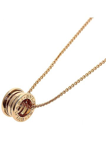 Bvlgari BVLGARI B-zero1 Necklace, 18K Pink Gold, Women's (view 1)