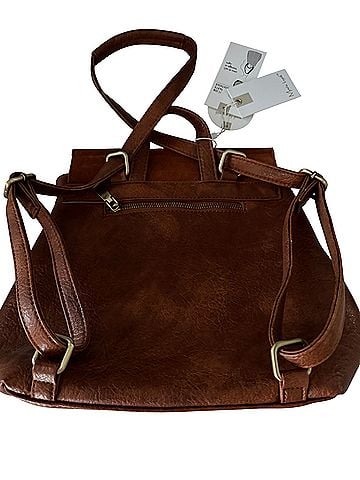Moda Luxe Leather Backpack (view 2)