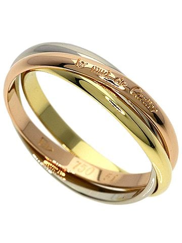 Cartier Cartier Trinity XS #51 Ring, 18K Yellow Gold/18KWG, Women's. (view 1)