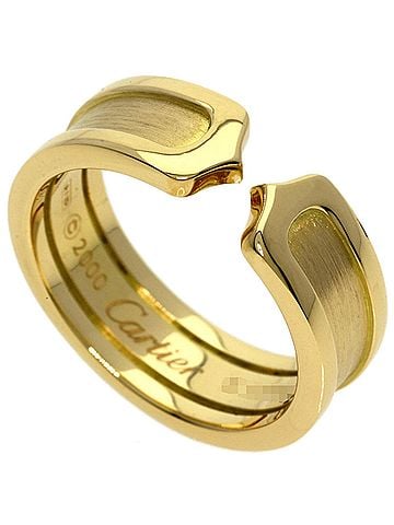 Cartier Cartier C2 Ring SM #53 Ring, 18K Yellow Gold, Women's, CARTIER (view 1)