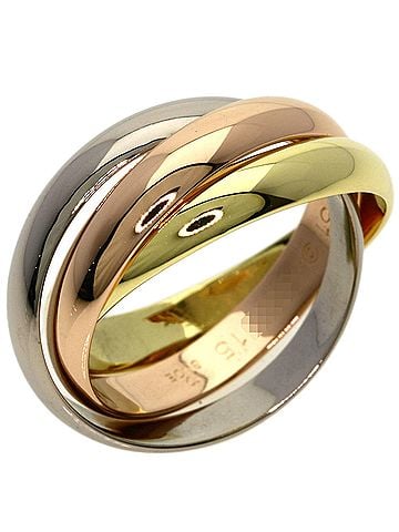 Cartier Cartier Trinity #51 Ring, 18K Yellow Gold/18KWG, Women's, CARTIER (view 2)