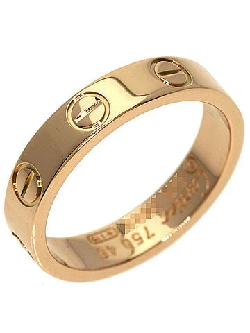 Cartier Cartier Love Ring #46, 18K Pink Gold, Women's Ring, CARTIER (view 2)