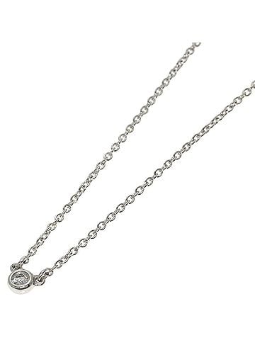 Tiffany & Co. Tiffany &amp; Co. By the Yard Diamond Necklace, Silver, Women's. (view 1)