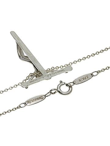 Tiffany & Co. Tiffany &amp; Co. Crucifix Necklace, Silver, Women's. (view 2)