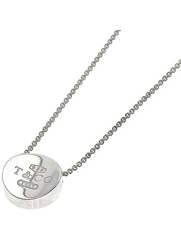 Tiffany & Co. Tiffany &amp; Co. 1837 Round Necklace, Silver, Women's. (view 1)