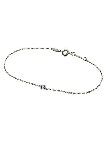 Tiffany & Co. Tiffany &amp; Co. By the Yard Aquamarine Bracelet, Silver, Women's. (view 1)