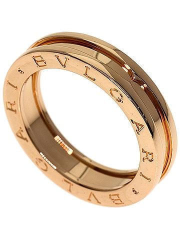 Bvlgari BVLGARI B-zero1 1-band #57 Ring, 18K Pink Gold, Women's. (view 1)