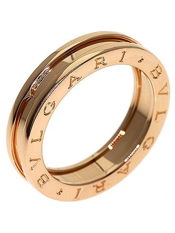 Bvlgari BVLGARI B-zero1 1-band #57 Ring, 18K Pink Gold, Women's. (view 2)