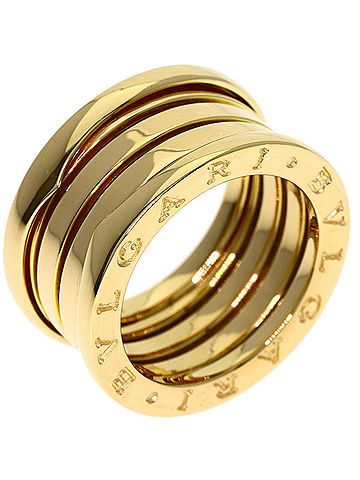 Bvlgari BVLGARI B-zero1 4-band ring #49, 18K yellow gold, women's. (view 2)