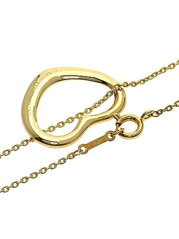 Tiffany & Co. Tiffany &amp; Co. Open Heart Necklace, 18K Yellow Gold, Women's. (view 2)