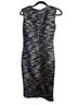Milly Print Blue White Cocktail Dress Size 4 - photo 2