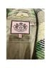 Juicy Couture 100% Wool Plaid Green Ivory Black Tan Coat Size S - photo 3