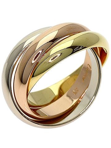 Cartier Cartier Trinity #55 Ring - 18K Yellow Gold/18K Pink White Gold Women's CARTIER (view 2)