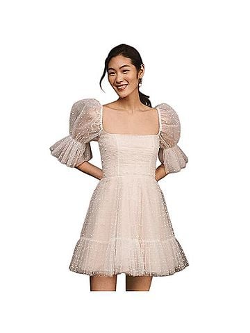 Watters Macaron Cocktail Dress (view 1)