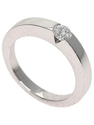 Cartier Cartier Date with Diamond #50 Ring, 18K White Gold, Women's. (view 1)