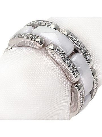 Chanel Chanel Ultra Diamond #51 Ring, 18K White Gold, Women's. (view 1)