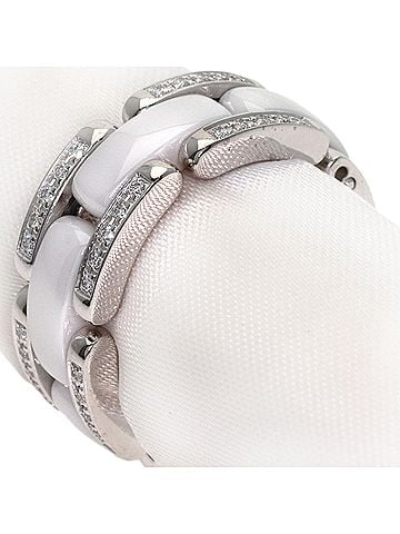 Chanel Chanel Ultra Diamond #51 Ring, 18K White Gold, Women's. (view 2)