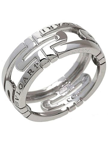 Bvlgari BVLGARI Parentesi Open #55 Ring, 18K White Gold, Women's Ring (view 2)