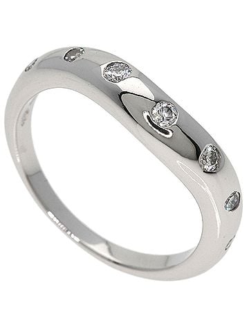Bvlgari BVLGARI Corona 7P Diamond Ring, Platinum PT950, Women's Ring (view 1)