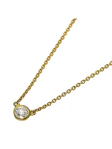 Tiffany & Co. Tiffany &amp; Co. By the Yard Diamond Necklace, 18K Yellow Gold, Women's. (view 1)