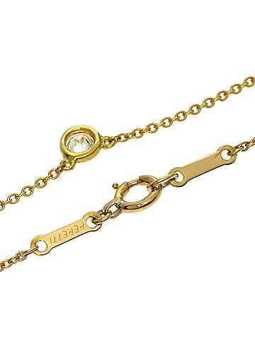 Tiffany & Co. Tiffany &amp; Co. By the Yard Diamond Necklace, 18K Yellow Gold, Women's. (view 2)