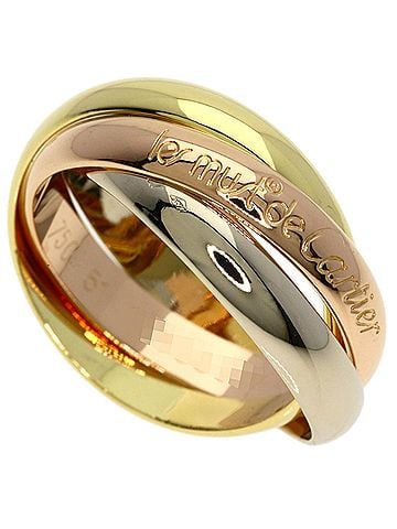 Cartier Cartier Trinity #51 Ring - 18K Yellow Gold/18K Pink White Gold Women's CARTIER (view 1)