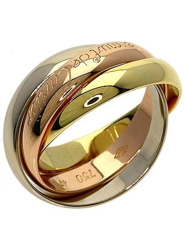 Cartier Cartier Trinity #47 Ring, 18K Yellow Gold/18KWG, Women's, CARTIER (view 2)
