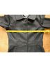 Tulle 60% Wool 40% Viscose 100% Polyester Solid Black Coat Size M - photo 11