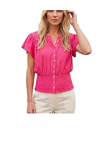 Maeve Short Sleeve Blouse (view 1)
