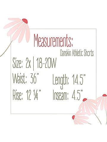 Danskin Athletic Shorts (view 2)