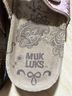 Muk Luks 100% Polyester 100% Cotton 100% Suede 90% Polyethylene Pink Sandals Size 10 - photo 3