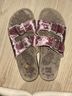 Muk Luks 100% Polyester 100% Cotton 100% Suede 90% Polyethylene Pink Sandals Size 10 - photo 4