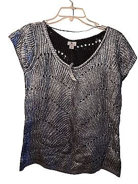 Worthington Short Sleeve Blouse (view 2)