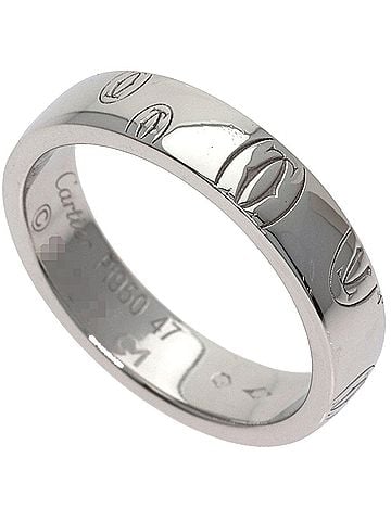 Cartier Cartier Happy Birthday #47 Ring, Platinum PT950, Women's, CARTIER (view 1)