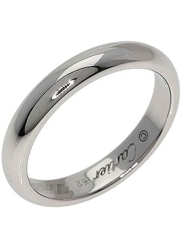 Cartier Cartier Wedding Ring #52, Platinum PT950, Women's, CARTIER (view 2)