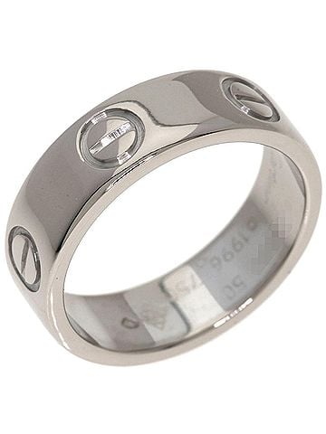 Cartier Cartier Love Ring #50, 18K White Gold, Women's Ring, CARTIER (view 2)