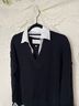 Brochu Walker Black White Pullover Sweater Size S - photo 3