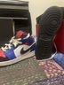 Jordan Red Blue Black White Sneakers Size 4 - photo 5