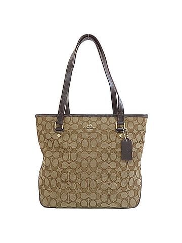 Coach Coach F58282 Signature Tote Bag Canvas Women's COACH (view 1)